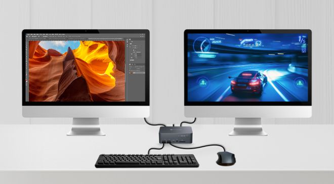 和记官网视连捷4K双屏KVM切换器为企业办公提效赋能！